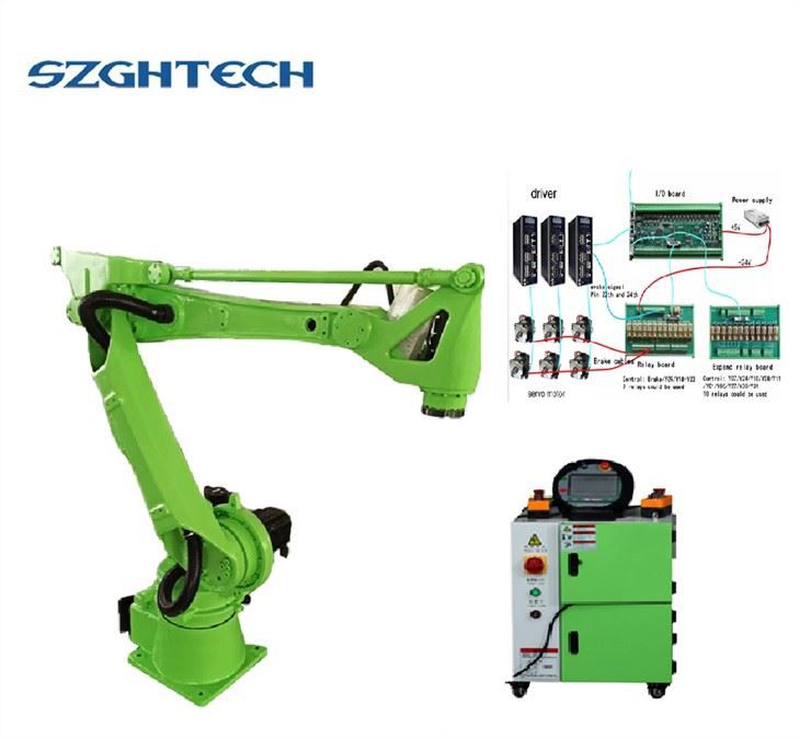 Microcontroller Controlled Robot Arm For Paint Spraying